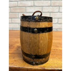 Vintage 1940s Blatz Beer Wooden Barrel Bank Sign Milwaukee Wi Wis Wisconsin