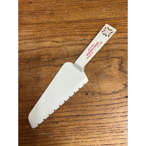 Vintage Lenburg's Bakery Fond du lac Wis WI Advertising Cake Server Wisconsin