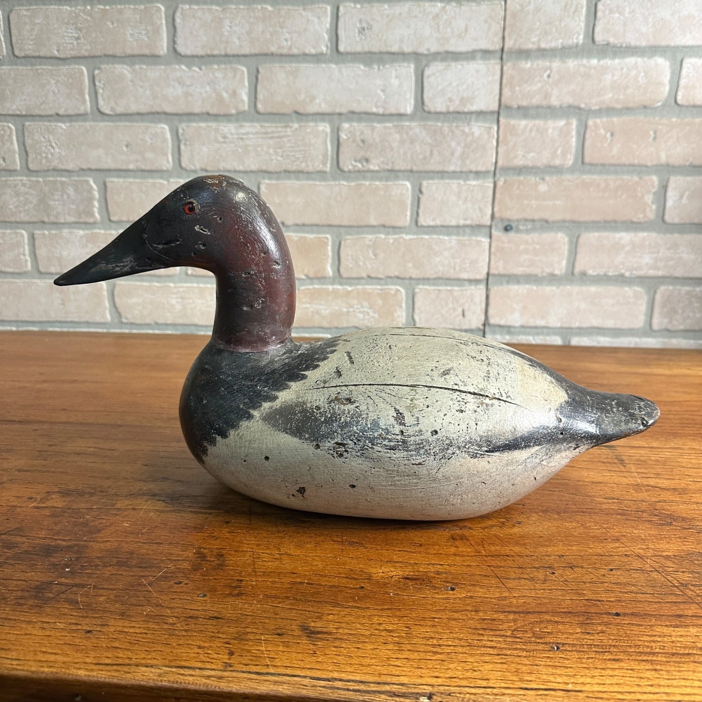 RARE Mason Chesapeake Bay Canvasback Duck Decoy Original Paint Beautiful