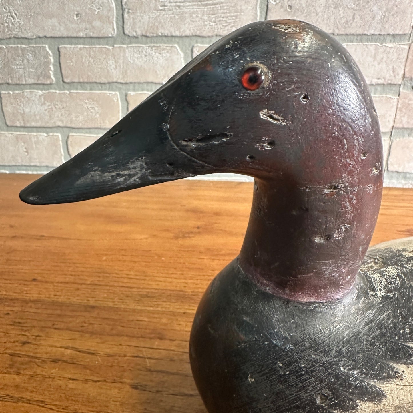 RARE Mason Chesapeake Bay Canvasback Duck Decoy Original Paint Beautiful