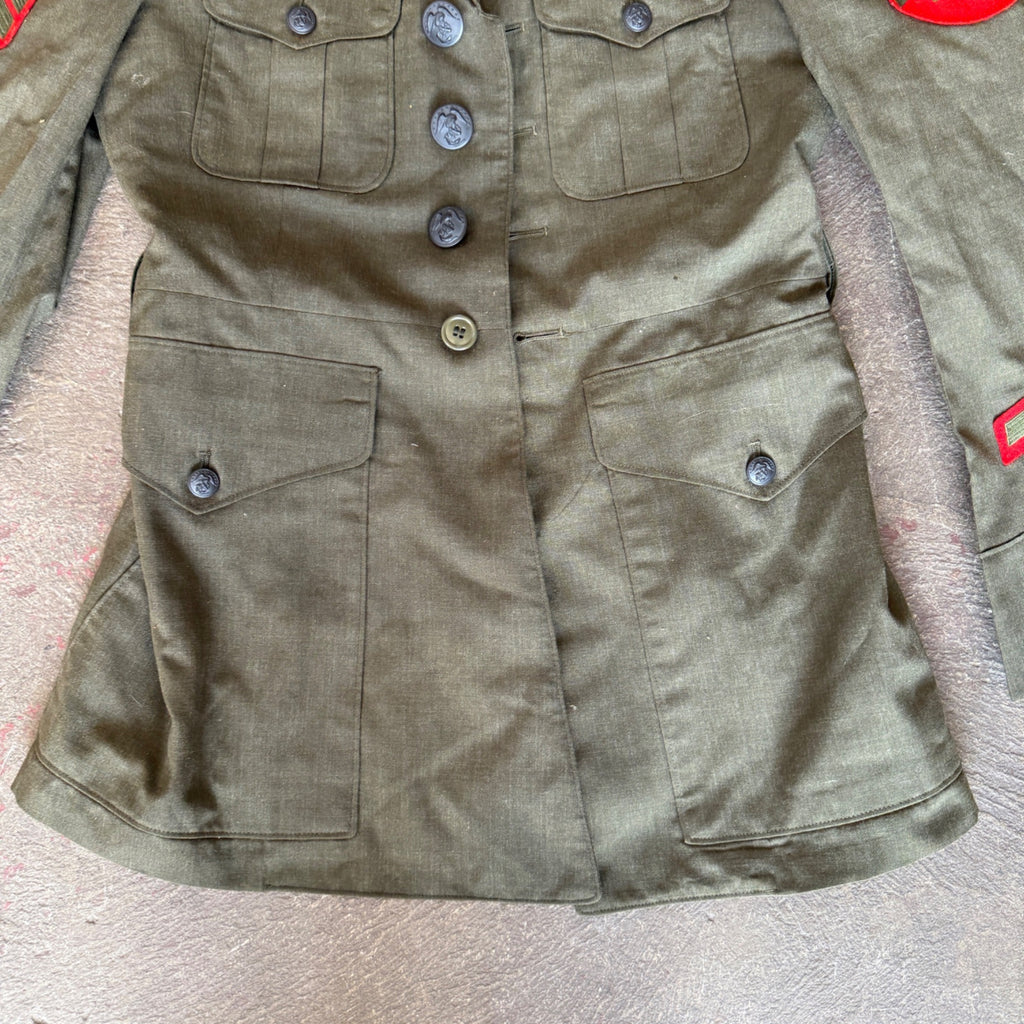 Vintage Military USMC Vietnam War Uniform Dress Jacket