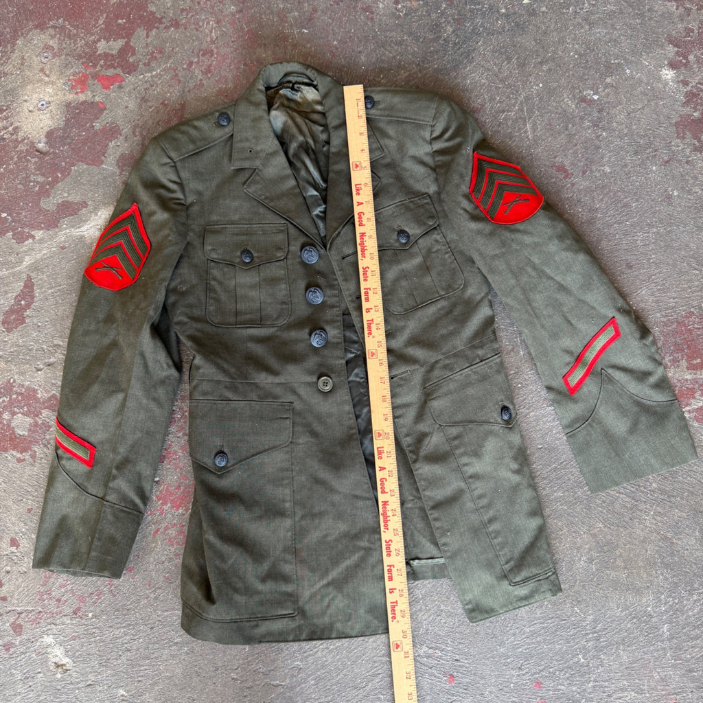 Vintage Military USMC Vietnam War Uniform Dress Jacket
