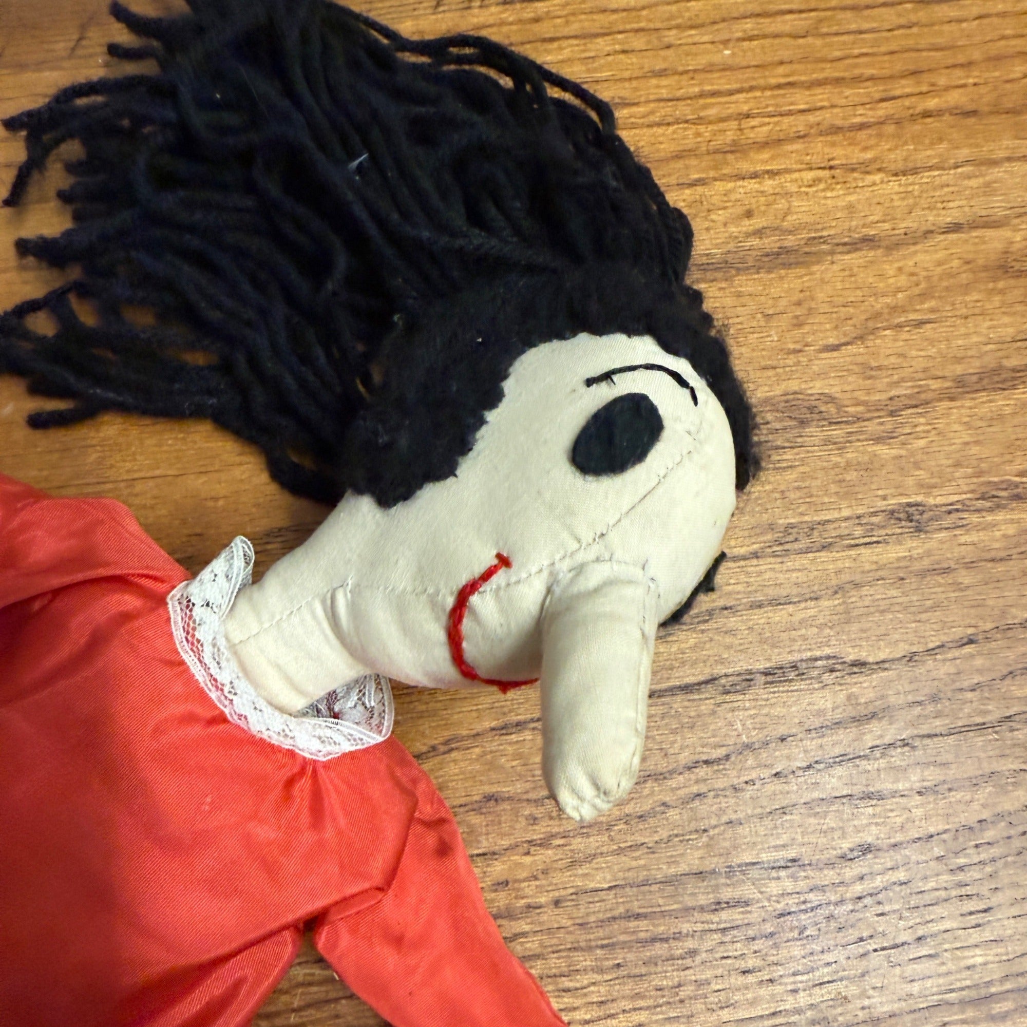 Vintage Homemade Olive Oyl Doll - Popeye's Girlfriend