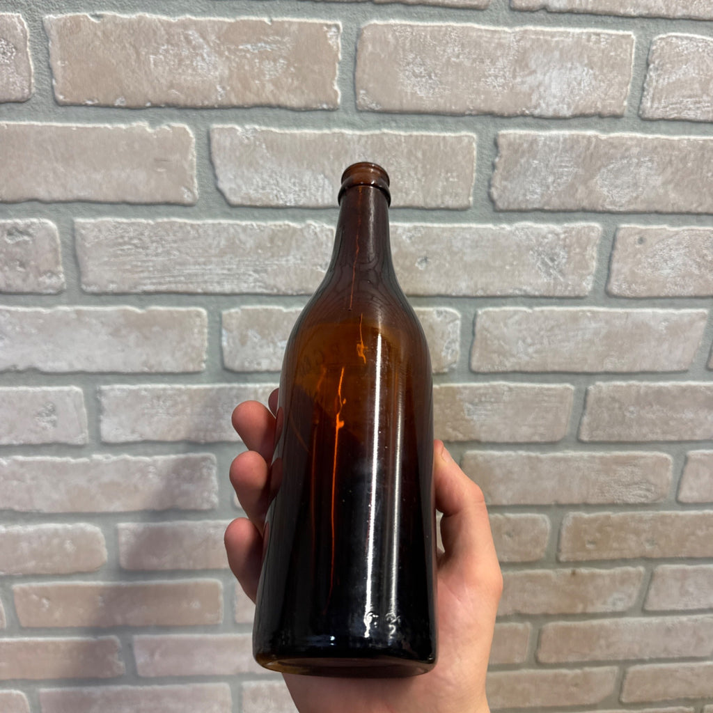 Vintage Walter Brewing Co. Amber Beer Bottle Appleton, Wis. WI 14ozWisconsin