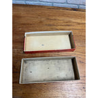Vintage 1960s Trojans White Prophylactic Condom Advertising Box EMPTY