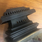 Antique 1800s Carriage Buggy Coach Auto Driving Lamp Beveled Glass Complete