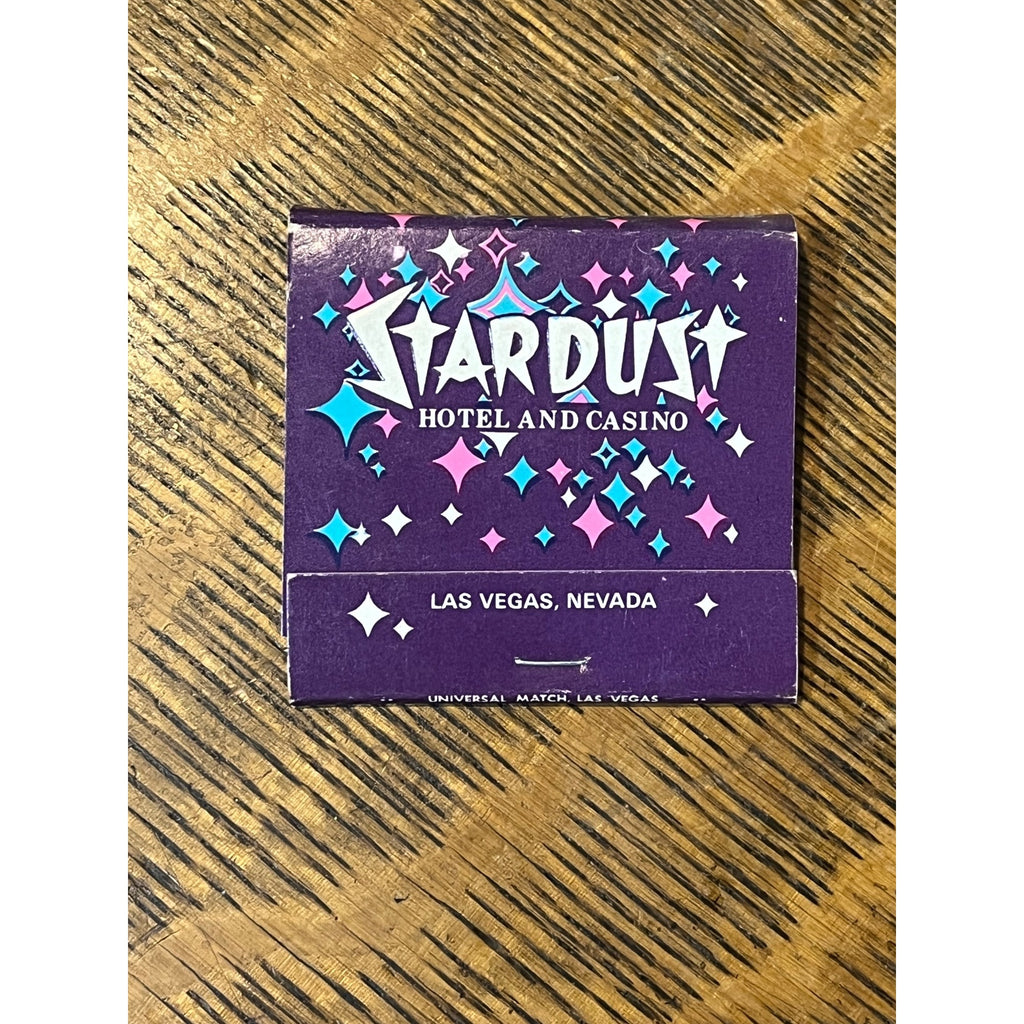 Vintage FULL Matchbook Advertising Stardust Hotel And Casino. Las Vegas Nevada