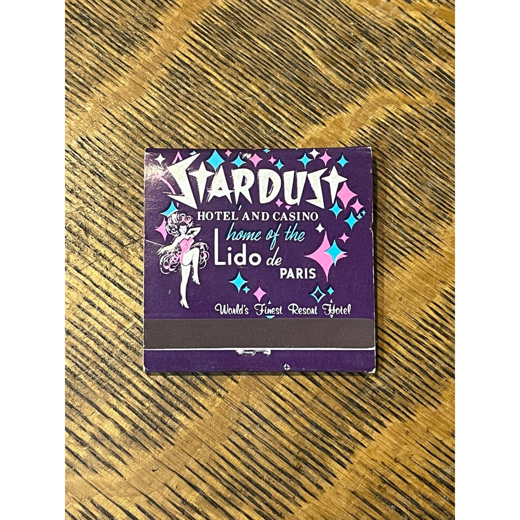 Vintage FULL Matchbook Advertising Stardust Hotel And Casino. Las Vegas Nevada