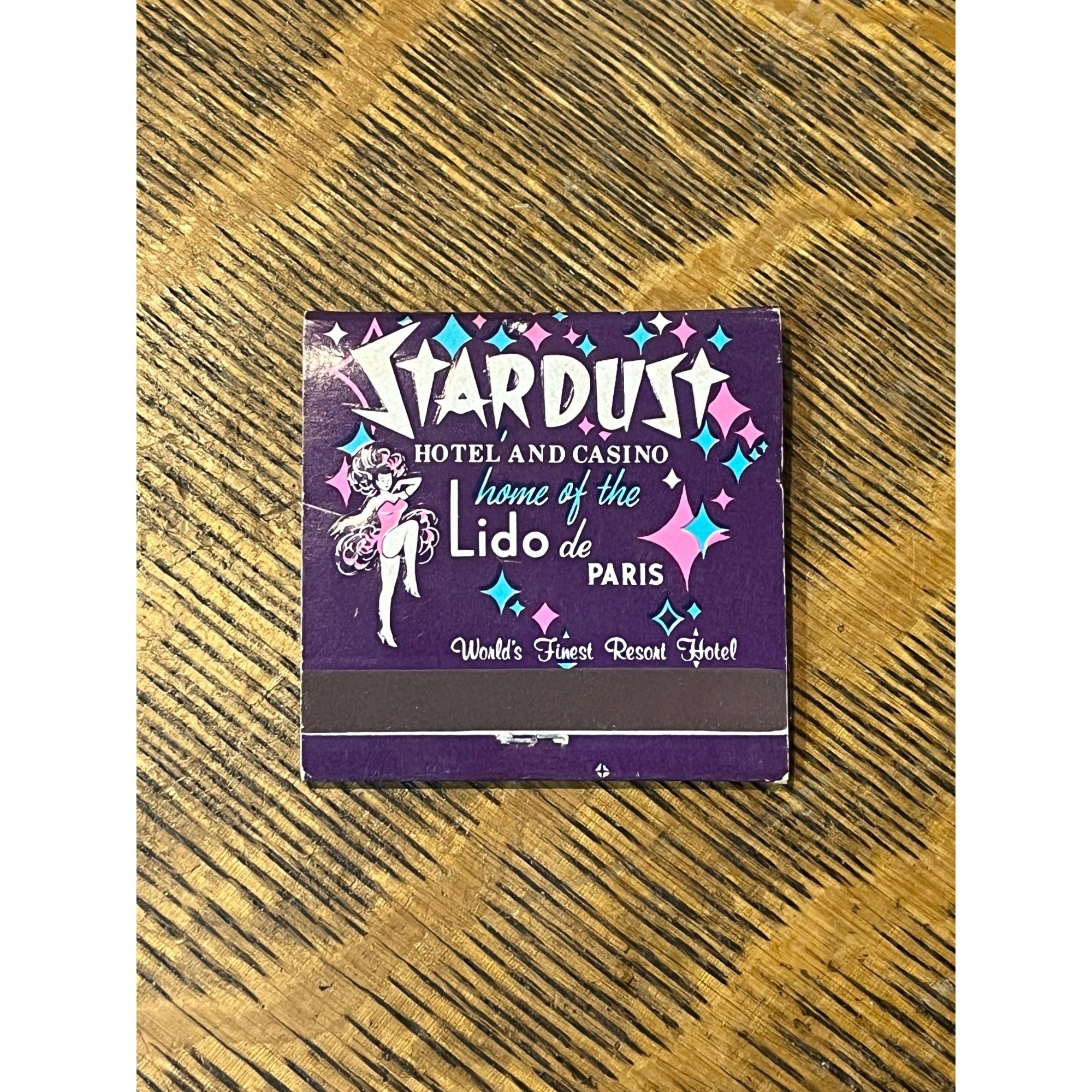 Vintage FULL Matchbook Advertising Stardust Hotel And Casino. Las Vegas Nevada
