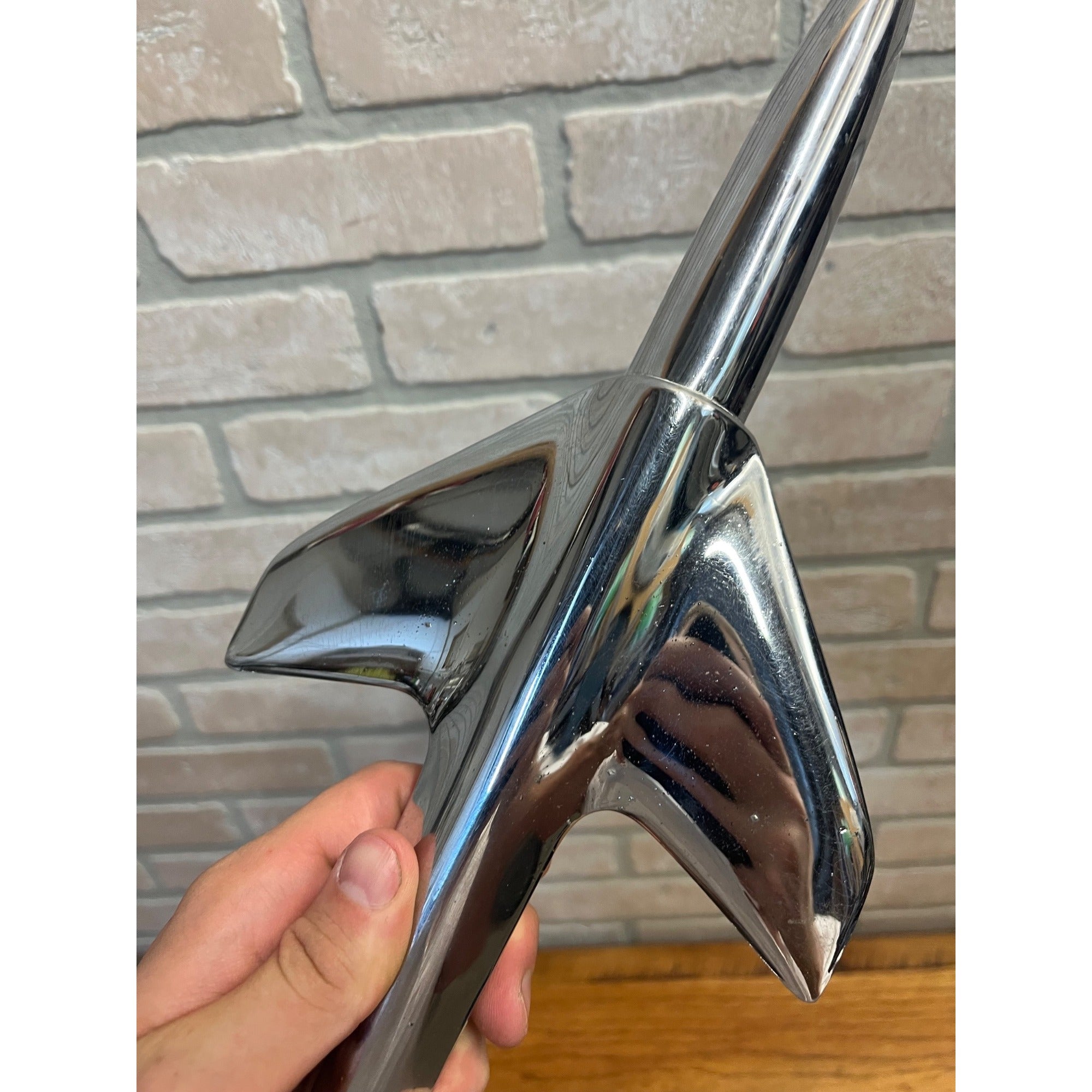 Vintage Original 1951 Chevrolet Jet Plane Airplane Hood Ornament 16" Chevy GMC 4