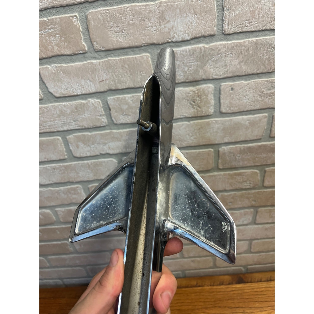 Vintage Original 1951 Chevrolet Jet Plane Airplane Hood Ornament 16" Chevy GMC 4