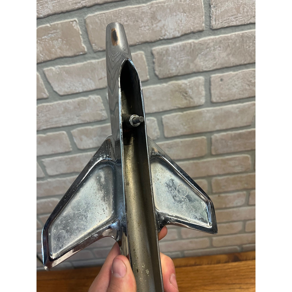 Vintage Original 1951 Chevrolet Jet Plane Airplane Hood Ornament 16" Chevy GMC 4