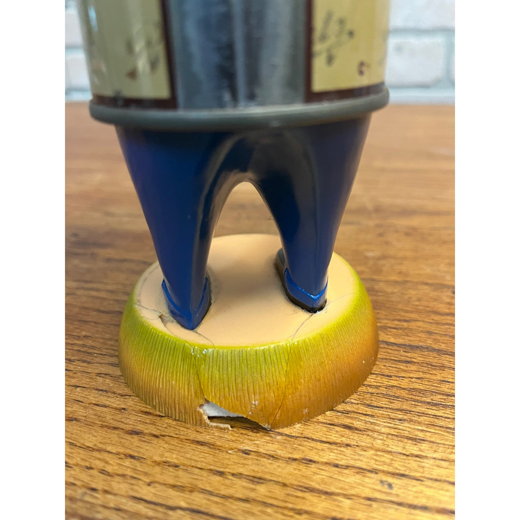 Vintage Blatz Beer Can Man Figure w/ Tie  - No Flag