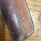 Vintage Smith & Wesson Branded Leather Blazer Holster 10.5" - 21 02
