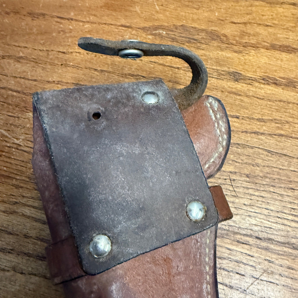 Vintage Smith & Wesson Branded Leather Blazer Holster 10.5" - 21 02