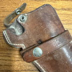 Vintage Smith & Wesson Branded Leather Blazer Holster 10.5" - 21 02