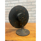Antique 1920s One Hand Clock Co. Timepiece Warren PA Cast Iron Base