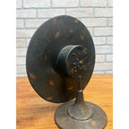 Antique 1920s One Hand Clock Co. Timepiece Warren PA Cast Iron Base