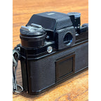 Vintage 1974 Nikon F2 35mm SLR Camera Black Body DE-1 Prism Japan 7464667