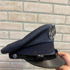 Vintage US Civil Air Patrol Officer Visor Cap Hat Uniform With Badge Oshkosh Wis