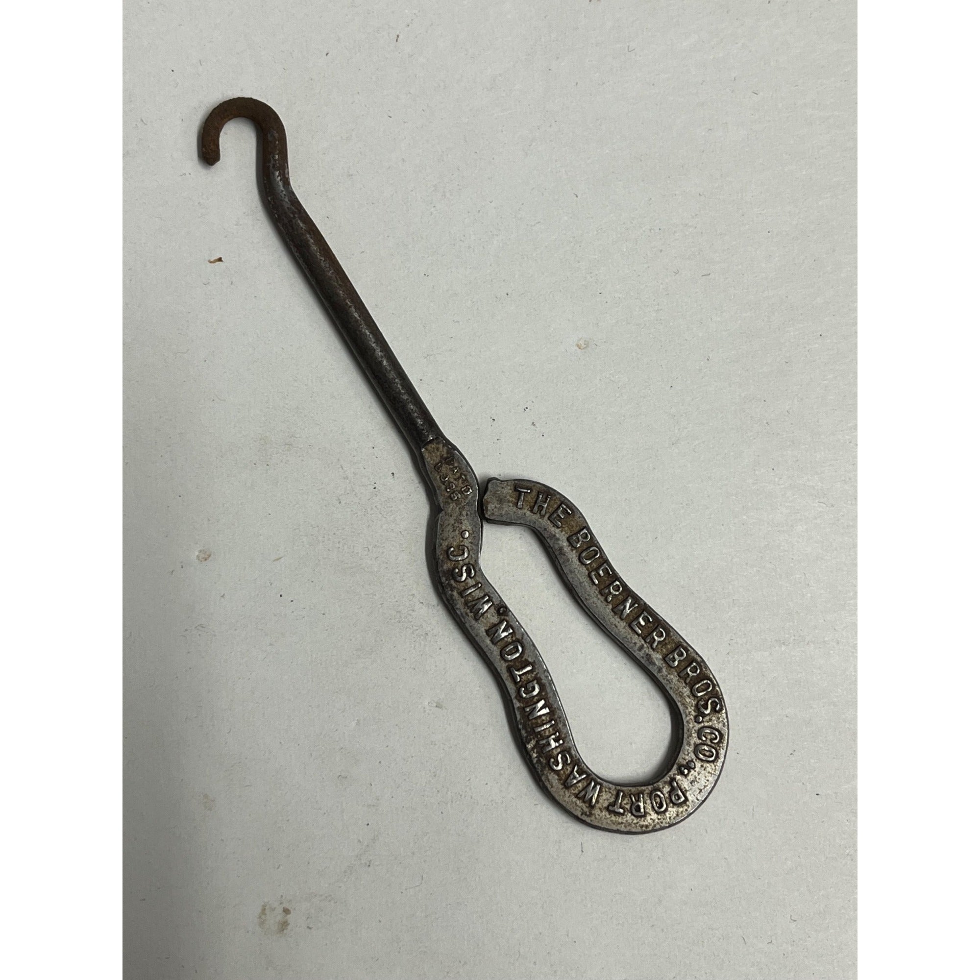 Vintage Boerner Bros Shoe Store Button Hook Advertising Port Washington Wis WI