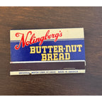 Vintage Nolingberg's Butternut Bread Iron River Michigan Unstruck FULL Matchbook