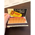 Vintage Nolingberg's Butternut Bread Iron River Michigan Unstruck FULL Matchbook