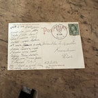 Vintage c1909 Road Near Cobb River Wells Minnesota Postcard MN Minn.