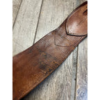 Vintage Motorycle Harley Davidson Leather Kidney Belt Back Support 1950's 1960's