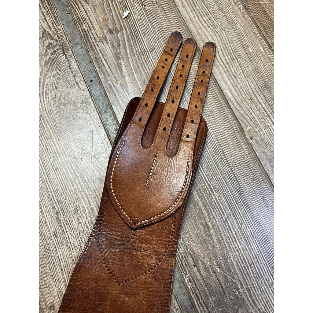 Vintage Motorycle Harley Davidson Leather Kidney Belt Back Support 1950's 1960's