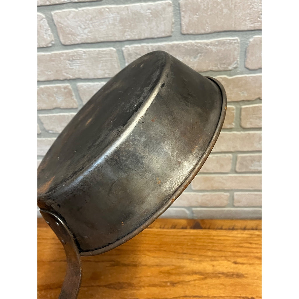 RARE Antique 1879 Chicken Fryer Camping Steel Frying Skillet Hodges Patent