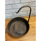 RARE Antique 1879 Chicken Fryer Camping Steel Frying Skillet Hodges Patent