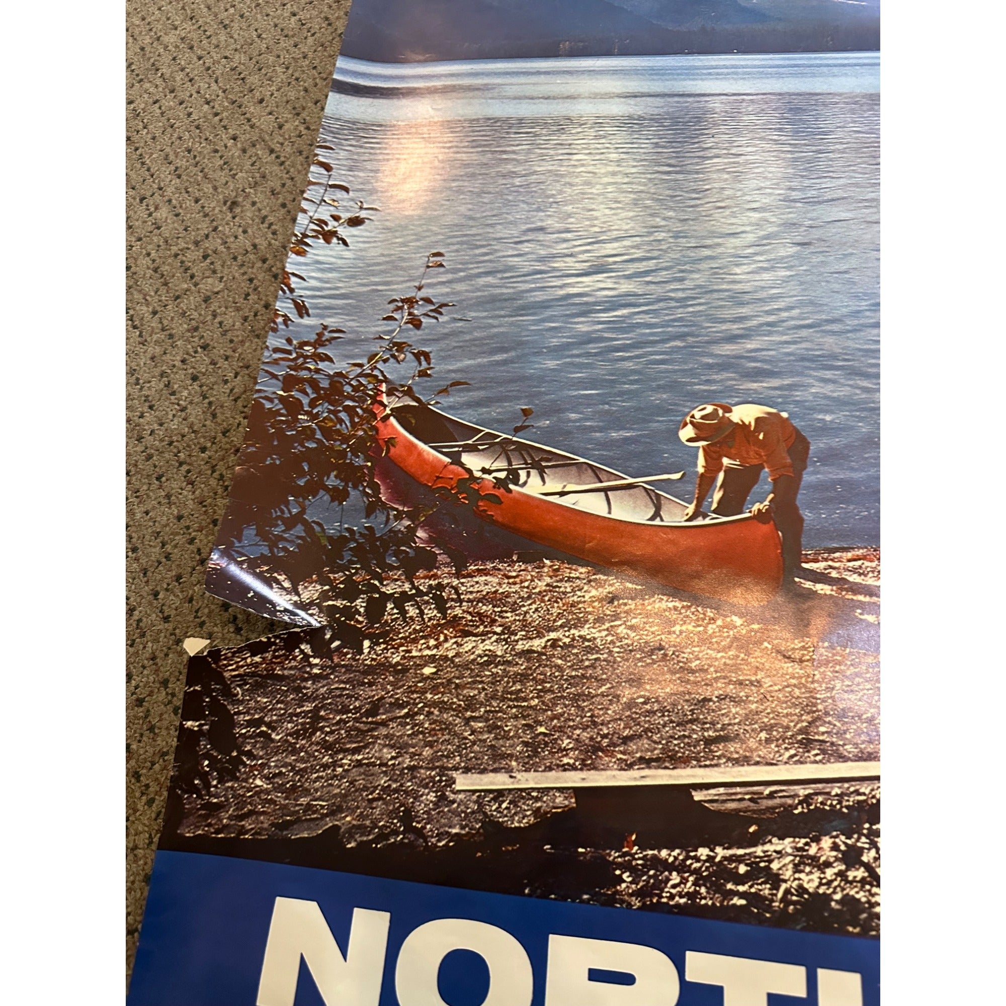 RARE Original 1950s Vintage Northwest Orient Airlines Pacific Northwest USA Travel