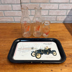 Vintage Fond du Lac Wis Winnebago Dairy Farm Collection Tray Bottles Pencil