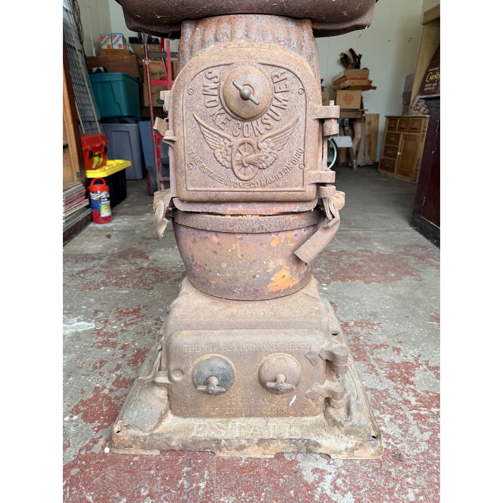 Antique Caboose Stove Railroad Train Smoke Consumer Estate 240 Union Pacific