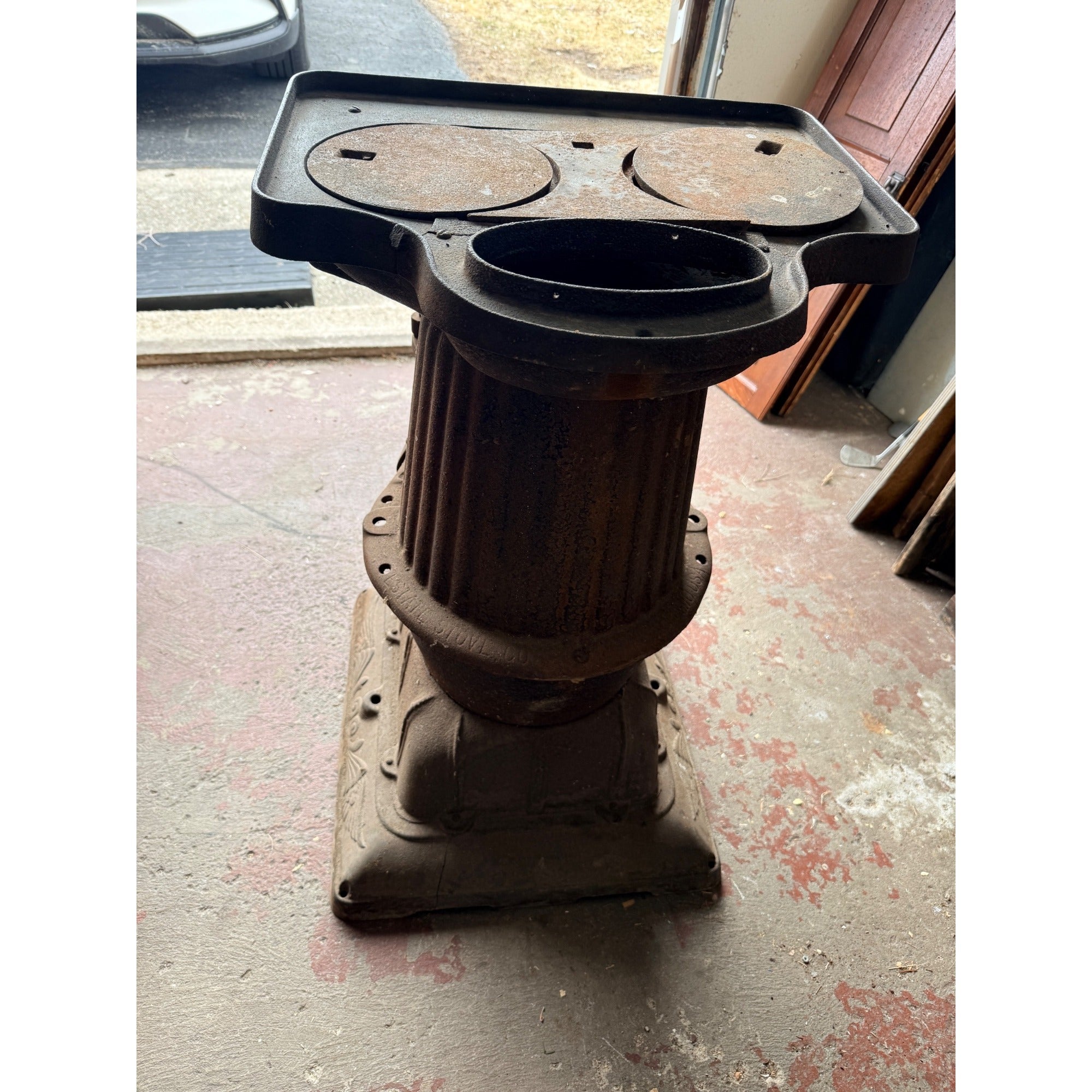 Antique Caboose Stove Railroad Train Smoke Consumer Estate 240 Union Pacific