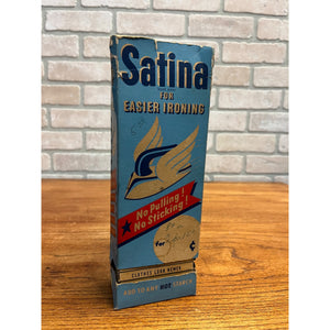 Vintage Satina Starch Iron Additive Store Display Advertising + 15 NOS Boxes