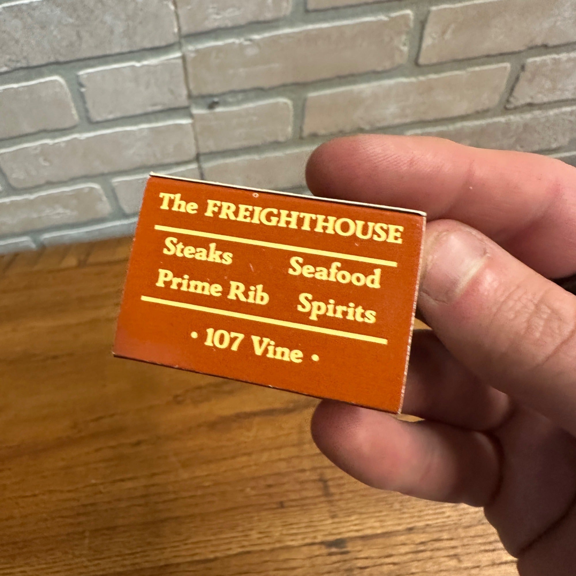 Matchbook Freighthouse Restaurant Lacrosse Wisconsin