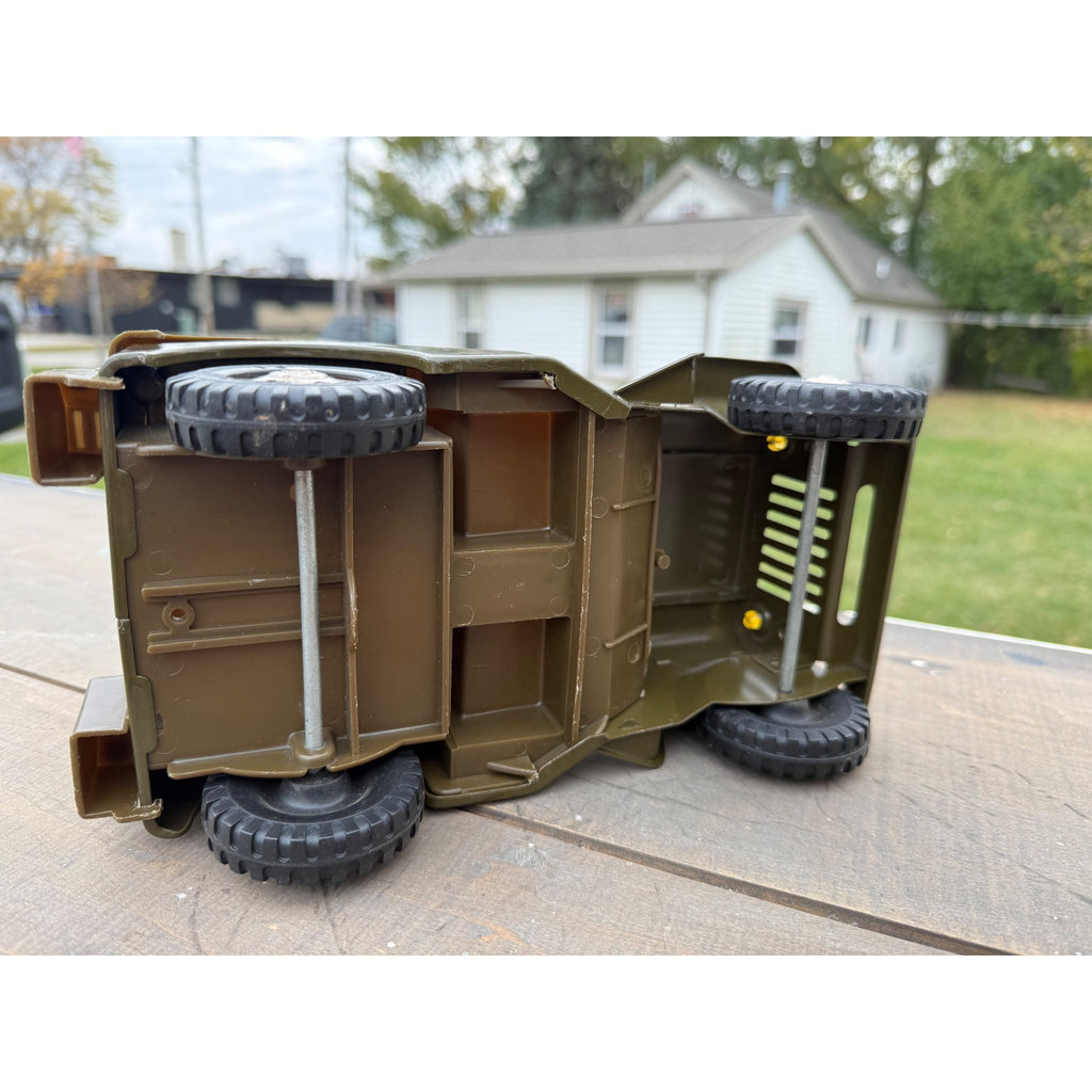 Vintage Tonka Willys Jeep US Army Truck Pressed Steel Toy