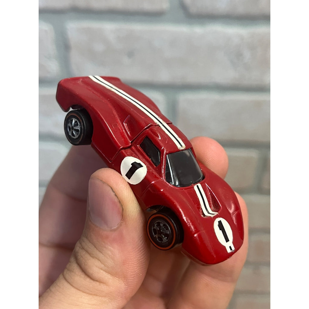 Vintage Hot Wheels Redline 1968 Ford Mark IV - US -Red Enamel - MINTY