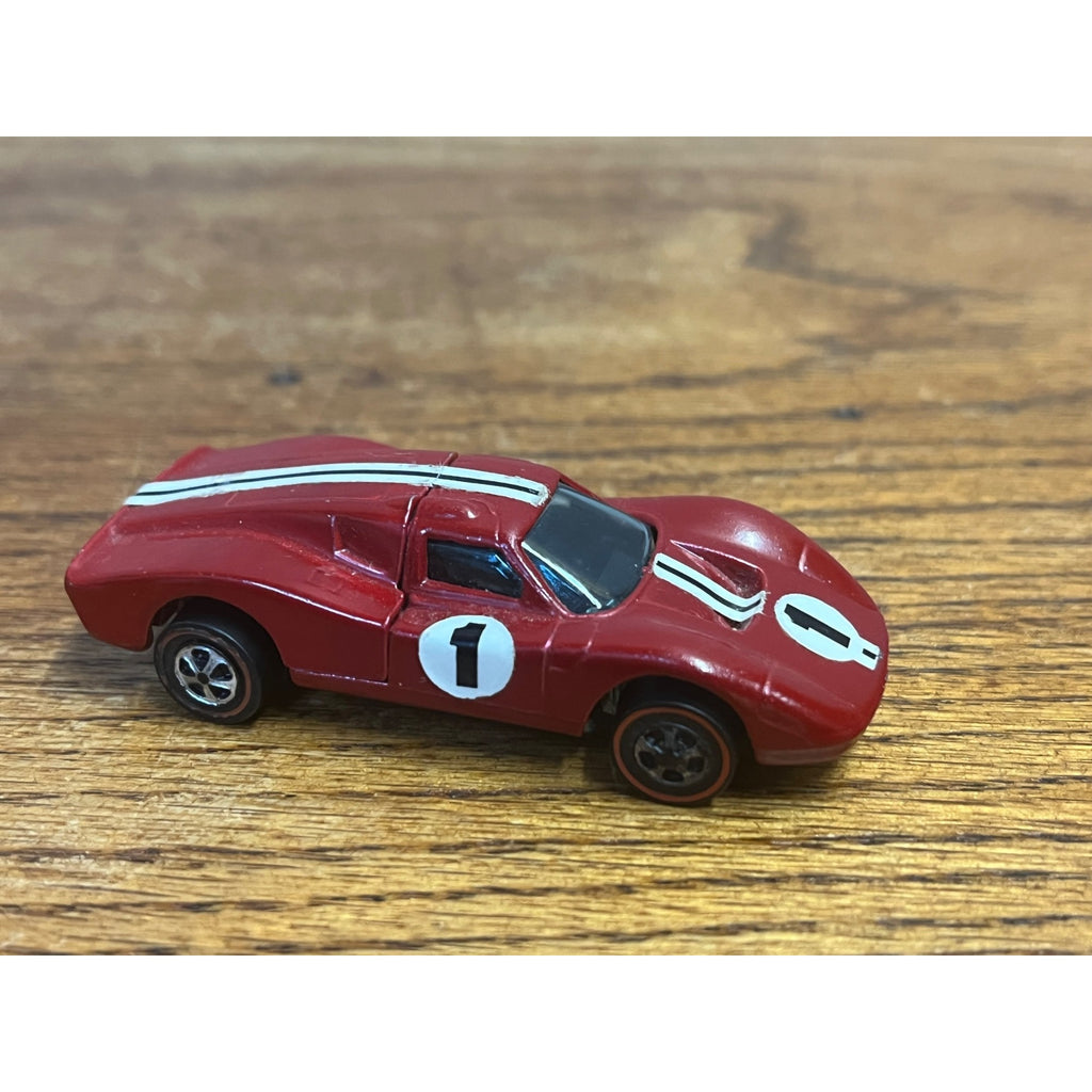 Vintage Hot Wheels Redline 1968 Ford Mark IV - US -Red Enamel - MINTY