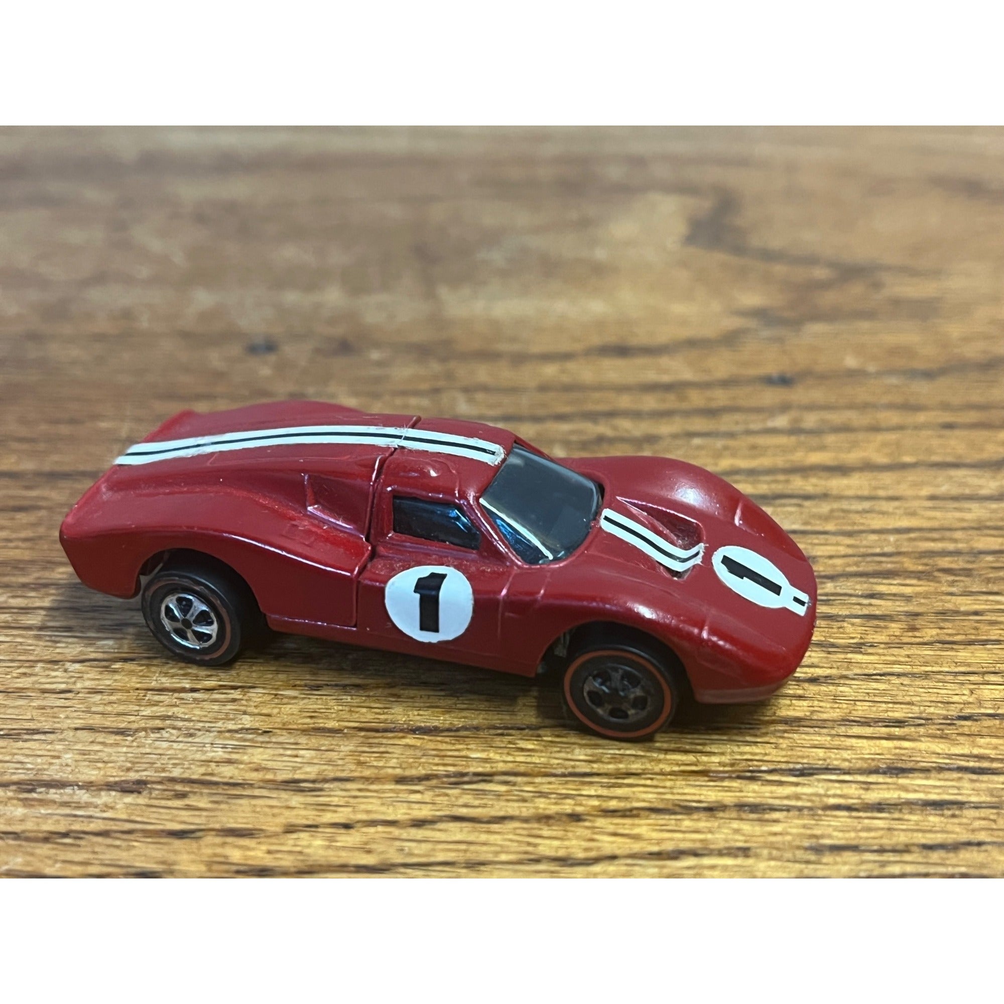 Vintage Hot Wheels Redline 1968 Ford Mark IV - US -Red Enamel - MINTY