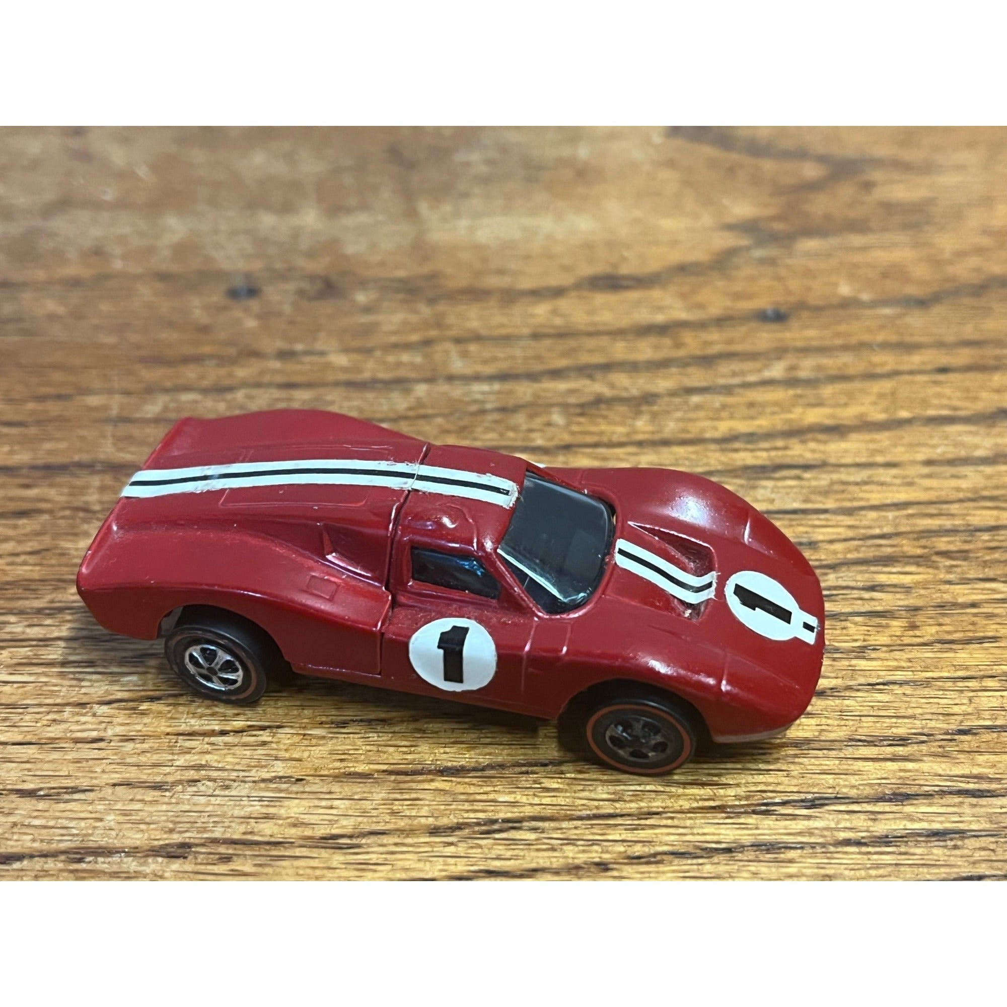 Vintage Hot Wheels Redline 1968 Ford Mark IV - US -Red Enamel - MINTY