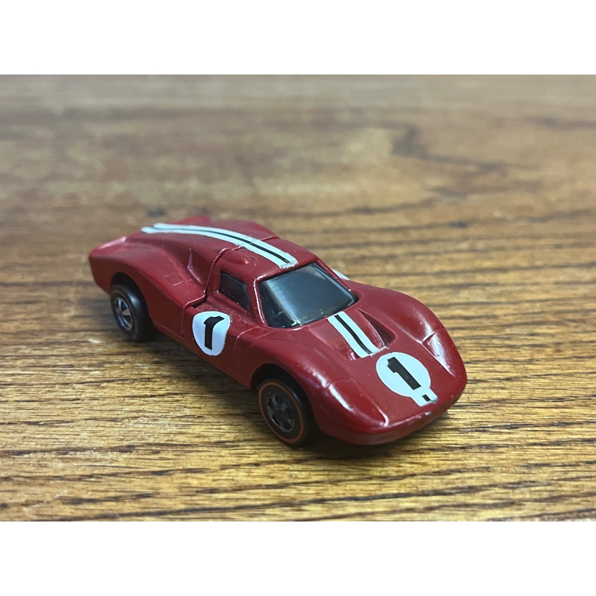 Vintage Hot Wheels Redline 1968 Ford Mark IV - US -Red Enamel - MINTY