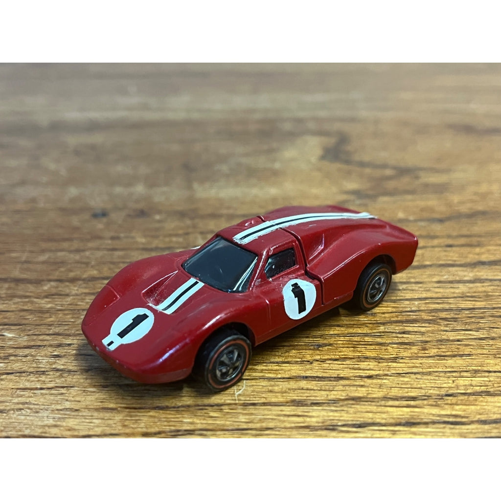 Vintage Hot Wheels Redline 1968 Ford Mark IV - US -Red Enamel - MINTY