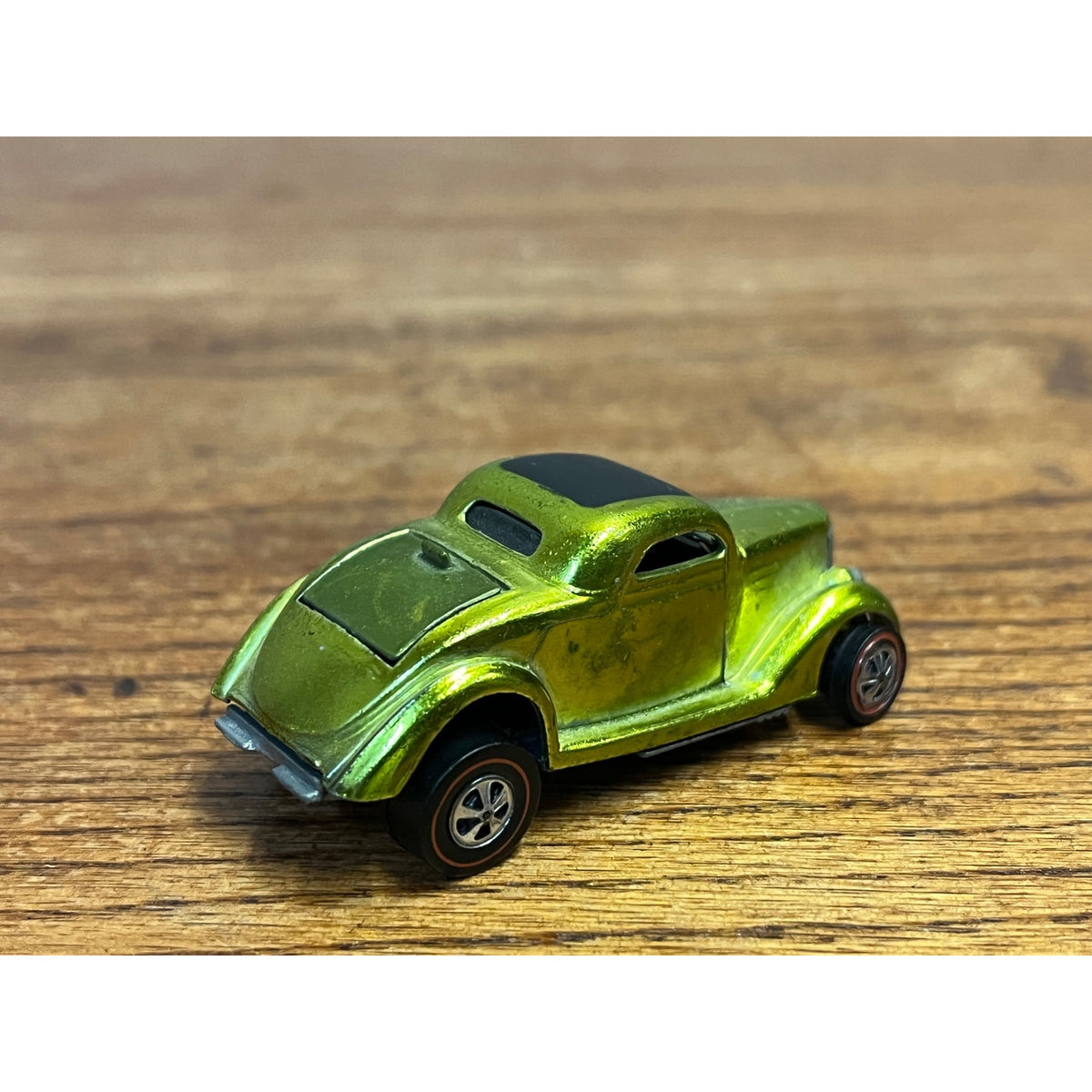 Vintage 1968 Hot Wheels Redline Classic '36 Ford Coupe Lime Green  - CLEAN