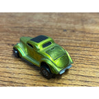 Vintage 1968 Hot Wheels Redline Classic '36 Ford Coupe Lime Green  - CLEAN