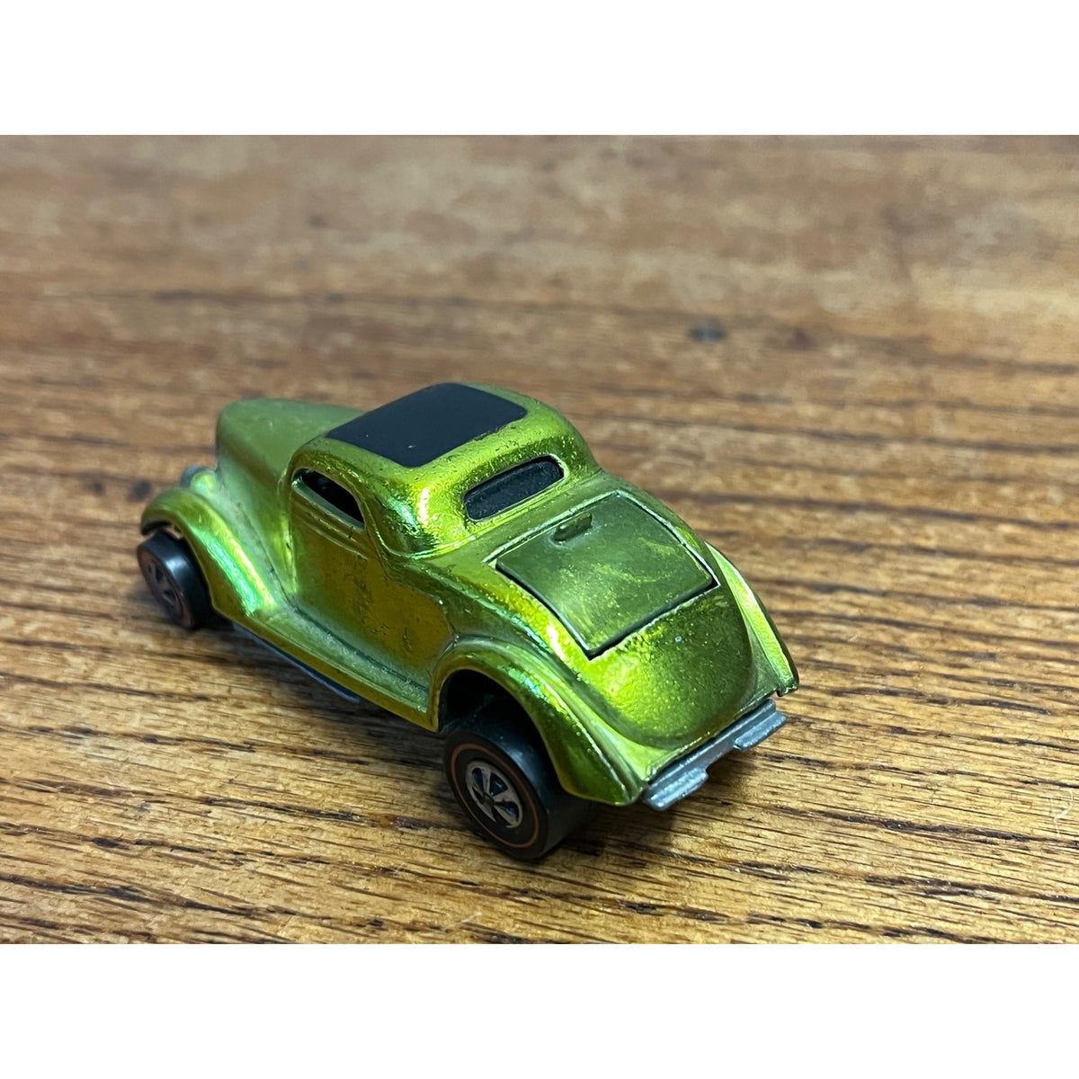 Vintage 1968 Hot Wheels Redline Classic '36 Ford Coupe Lime Green  - CLEAN
