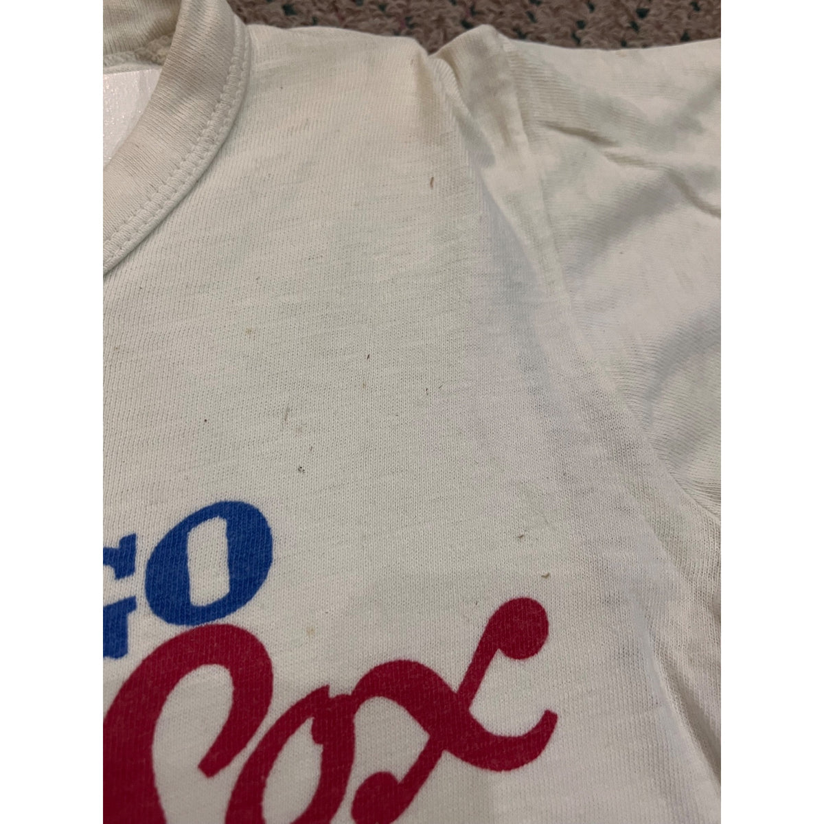 Vintage 70s Chicago White Sox Baseball T Shirt Single Stitch Youth 14 -- 1970s