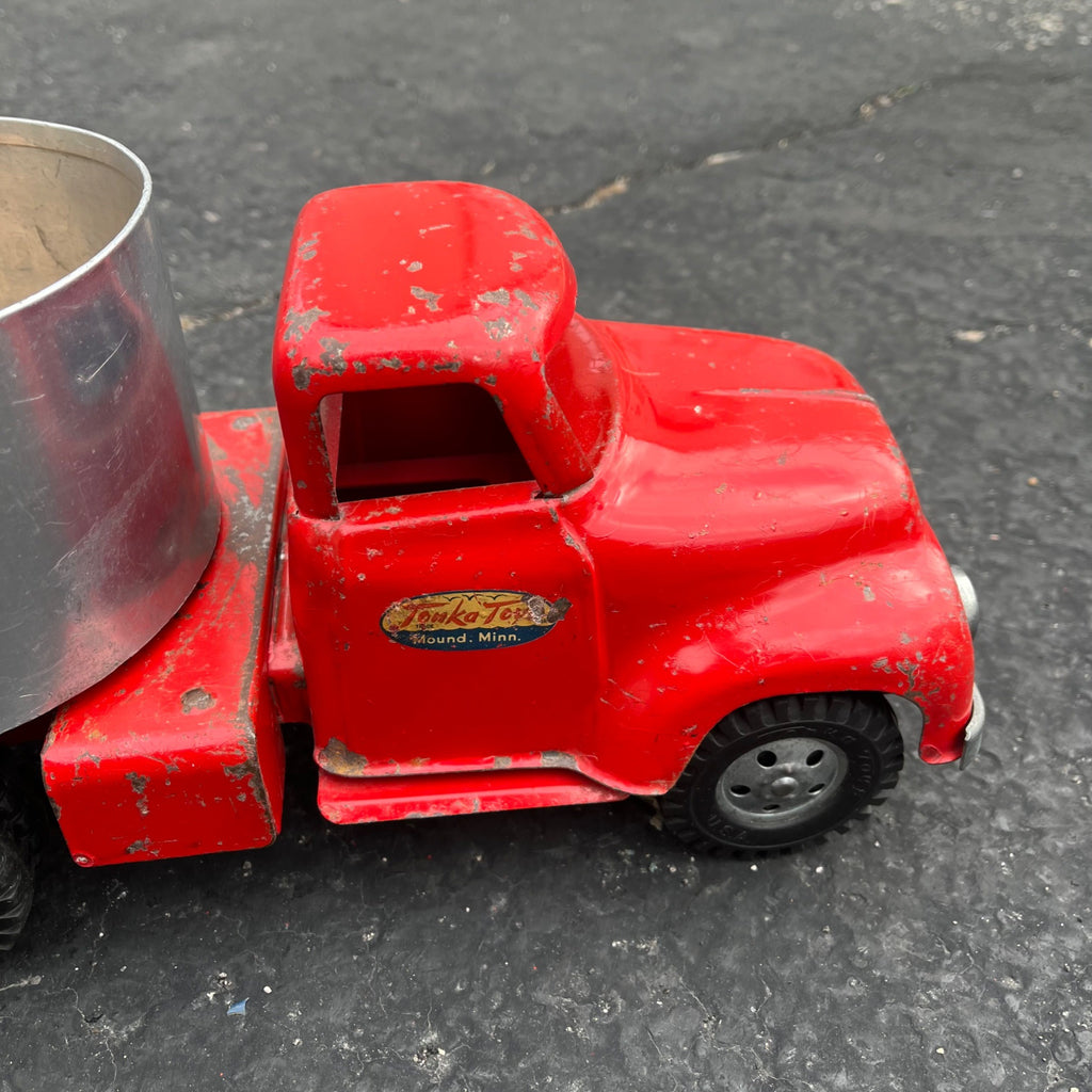 Vintage Tonka Cargo King  Semi Truck Hauler Pressed Steel Toy